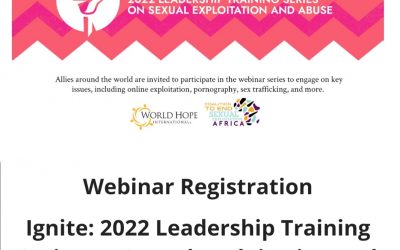 Webinar Registration Ignite: 2022 Leadership Training Series on Sexual Exploitation and Abuse