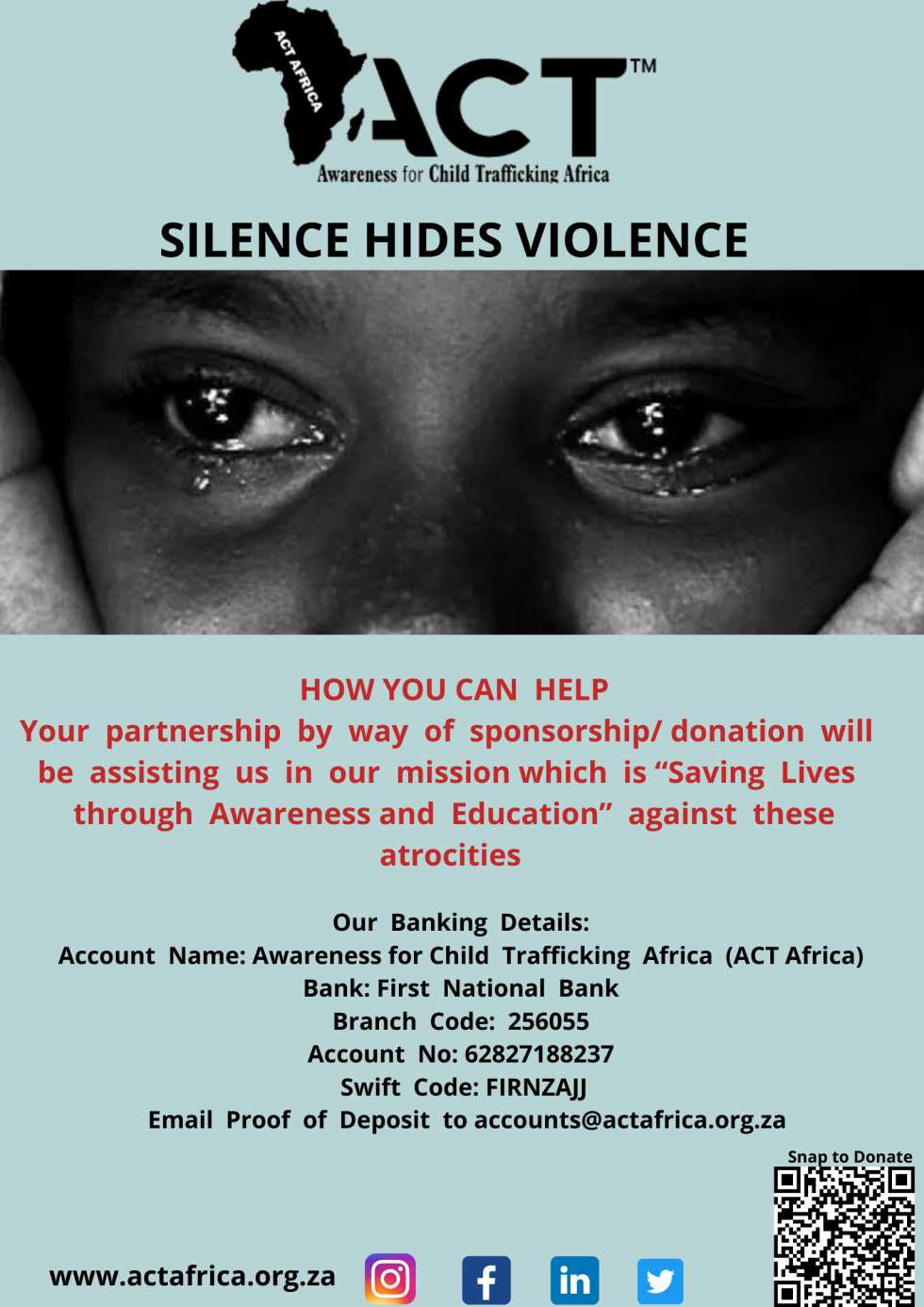 How To Take Advantage Of Tax Deductible Donations To Charities ACT Africa